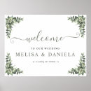 Search for winter welcome wedding signs Modern elegant simple