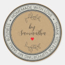Search for homemade with love stickers Kraft