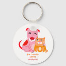 Search for pet care keychains Cat