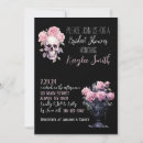 Search for spooky bridal shower invitations Black
