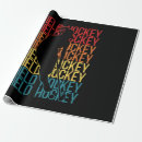 Search for hockey stick wrapping paper Goalie