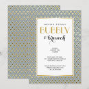 Search for blue geometric pattern invitations Gold