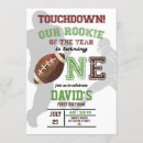 Search for rookie of the year birthday invitations Boy