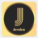 Search for j stickers Gold