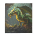 Search for dragon notepads Green
