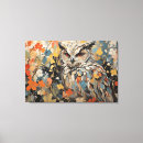 Search for owl painting canvas prints Colourful