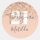 Search for 21st stickers Typography