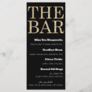 Search for black and gold menus Bar