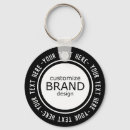 Search for name here keychains Black and white