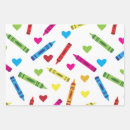 Search for crayon wrapping paper Pattern