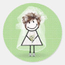 Recherche de pois vert et blanc autocollants Invités