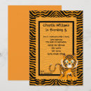 Search for tiger party invitations Cat