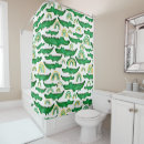 Search for crocodile shower curtains Watercolor