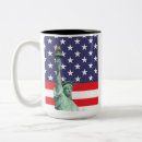 Recherche de statue liberté tasses Américain