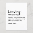 Search for new job postcards Retirement