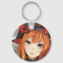 Search for anime keychains Red