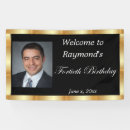 Search for gold foil banners Fiftieth