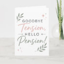 Recherche de pension vœux cartes Fête de retraite