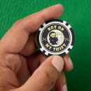 Recherche de crâne jetons poker Os