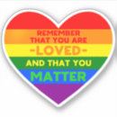 Search for lgbt rainbow flag stickers Heart