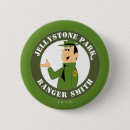 Recherche de personnage de dessin animé drôle badges Style d'animation rétro