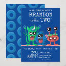 Search for cartoon monsters invitations Funny