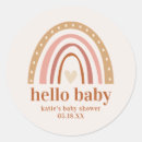 Recherche de rainbow baby shower stickers Coeur