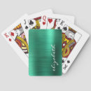 Search for metal playing cards Trendy