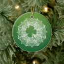 Search for four leaf clover ornaments Lucky