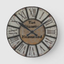Search for metal clocks Rustic
