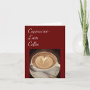 Search for cappuccinos cards Latte