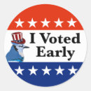 Search for vote early stickers Voting