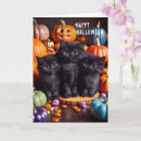 Search for cats halloween cards Pumpkins