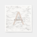 Recherche de lettre monogramme serviettes Chic