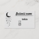 Search for witchy business cards Mystical