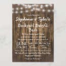 Search for backyard bash invitations Rustic
