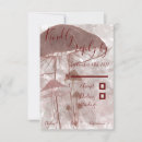 Search for mushrooms rsvp cards Red