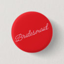 Search for party favors buttons Bridesmaid