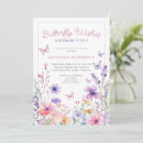 Recherche de papillon de bébé invitations Invités