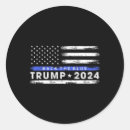 Search for back the blue stickers Election
