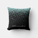 Search for black and turquoise pillows Teal