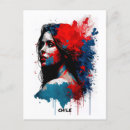 Recherche de chilis cartes postales Rouge