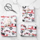 Search for ambulance wrapping paper Nurse