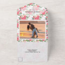 Search for pink watercolor wedding invitations Gold