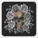 Search for black and white flowers stickers Skeleton