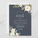 Search for flower on white birthday invitations Party