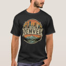 Search for denver colorado skyline tshirts Rocky mountains