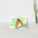 Search for robin watercolor cards Bird