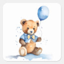 Search for blue teddy bear baby shower stickers Balloon