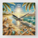 Search for sea glass clocks Beach
